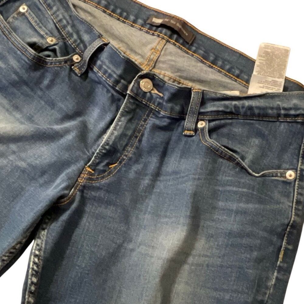 Levi’s 524 Too Super-low Womens Deconstructed Jeans - Picture 3 of 13